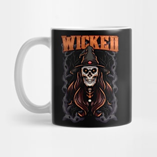 Wicked skull witch Mug